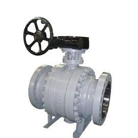 3 Pieces Trunnion Mounted Ball Valve, API 6D, Fire Safe