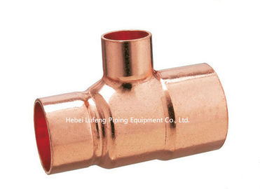 12x12x10 pipe tee, copper reducing tee, UPC NSF tee