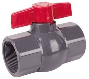 Double union socket ball valve