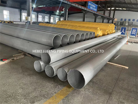 24″ Ø 600 mm PIPE, SCH10S, EFW, DUPLEX SS, ASTM A928M-UNS S31803 CLASS 1, BEVEL ENDS, ASME B36.19M