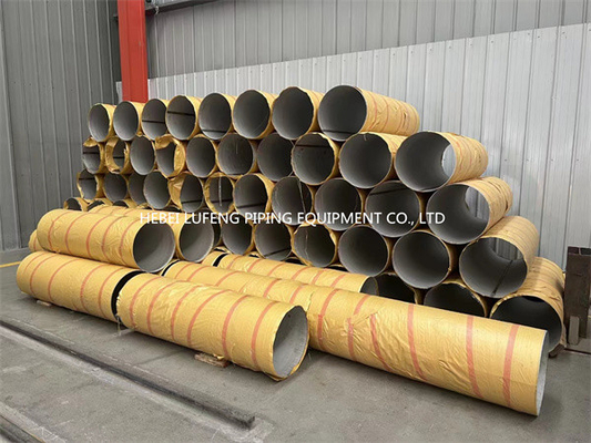 24″ Ø 600 mm PIPE, SCH10S, EFW, DUPLEX SS, ASTM A928M-UNS S31803 CLASS 1, BEVEL ENDS, ASME B36.19M